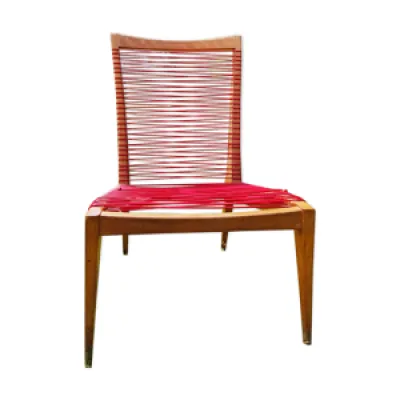 fauteuil fils sadroplast - 1950 bois