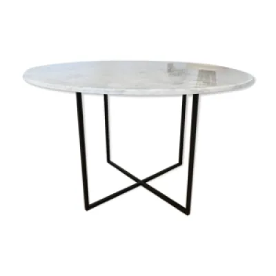 Table à manger en marbre - 120cm