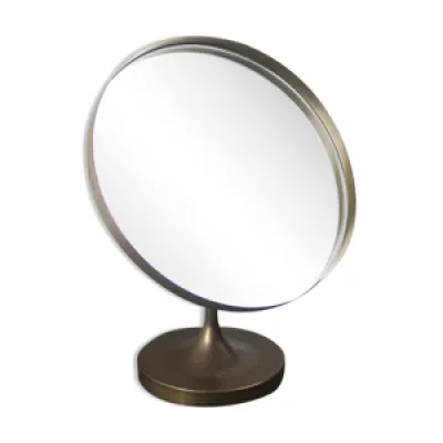 miroir en bronze années - 35x46cm