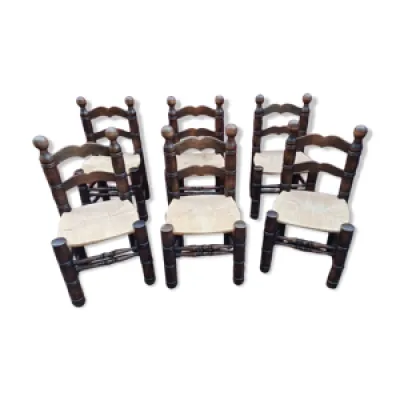 six chaises 1940