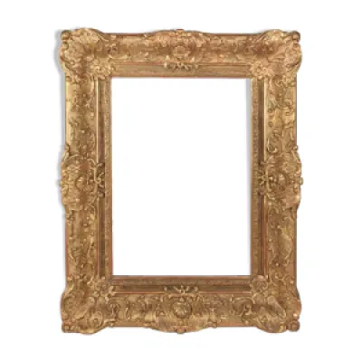 miroir doré XIXème
