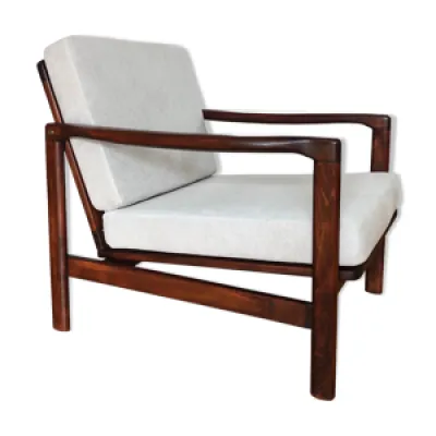 Fauteuil gris clair par - furniture 1960