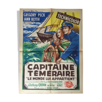 Affiche cinéma Capitaine