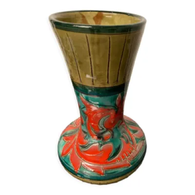 Vase céramique C.E italie