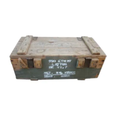 caisse militaire munitions - ancienne