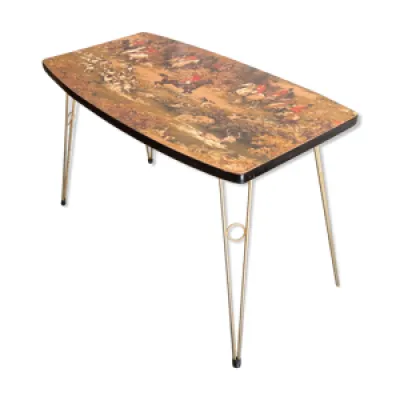 Table d'appoint formica - chasse