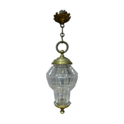 lanterne en verre et - bronze
