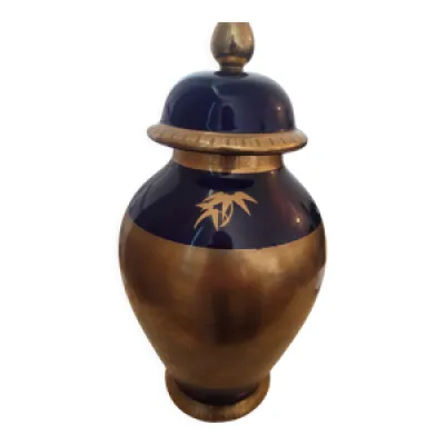 vase Japonais céramique - bronze