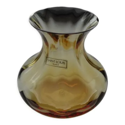 Vase cristal Saint Louis - orange