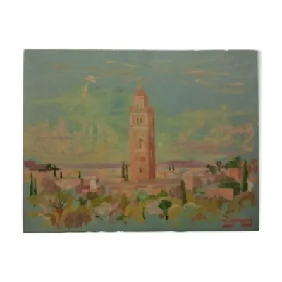 Vue de la Koutoubia Marrakech - maud