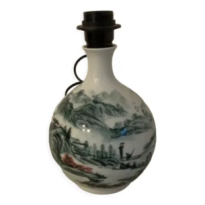 Pied de lampe céramique - chinoise