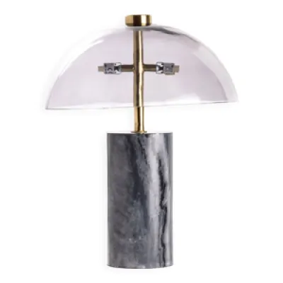 lampe table pied marbre