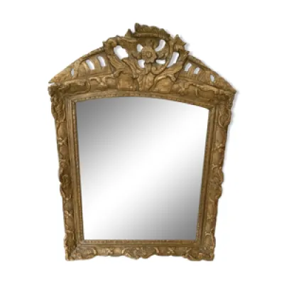 miroir Louis XV en bois - 80x56cm