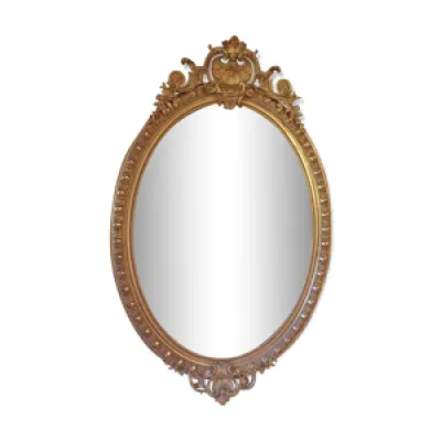 Miroir style Louis XVI - oval