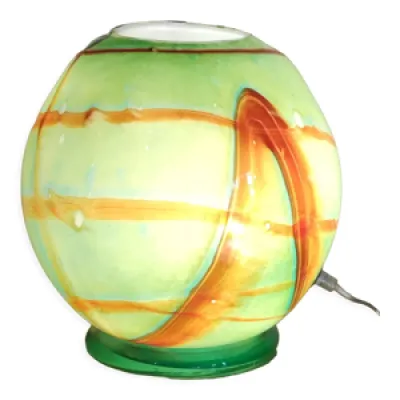 lampe boule verre Murano