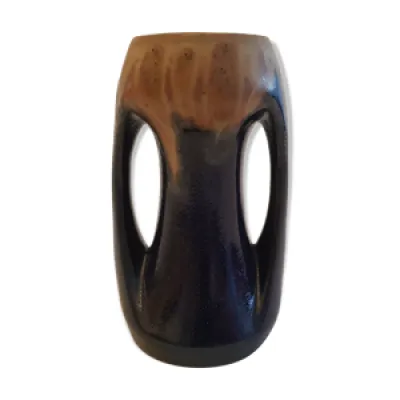 Vase à anses grès céramique - art