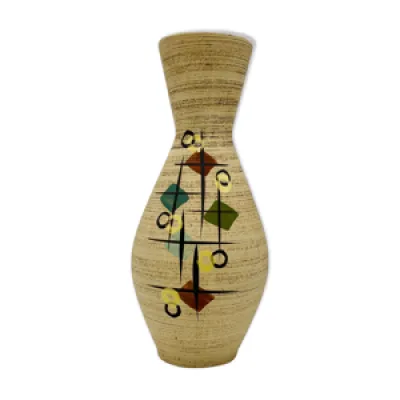 Vase céramique, décors