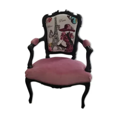 fauteuil Louis XV rénové