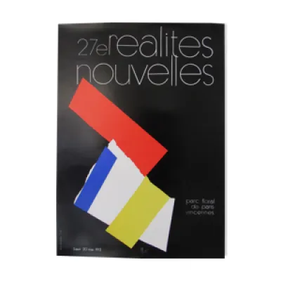 Affiche Salon des Réalités - 1973