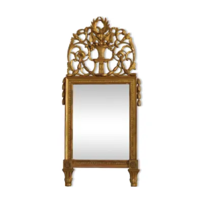 miroir en bois doré - louis