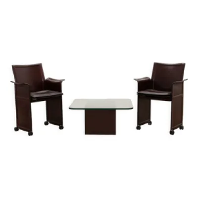 Table basse avec deux - chaises italie