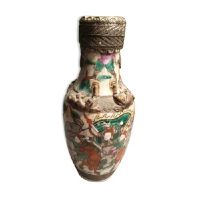 Vase céramique  craquelé - japon