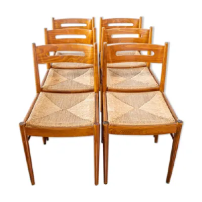 Série de six chaises - scandinaves