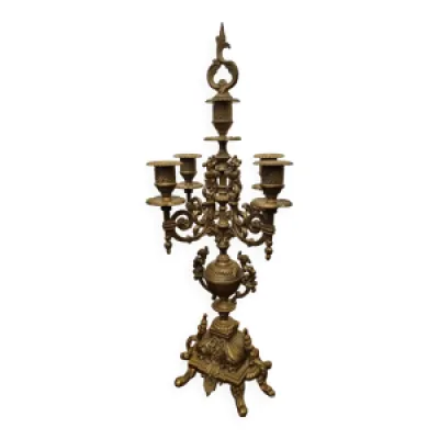 chandelier 5 branches - bronze