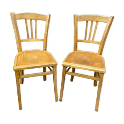 Paire de chaises bistrot - luterma