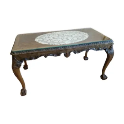 Table basse style chippendale