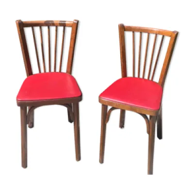 lot de deux chaises Baumann