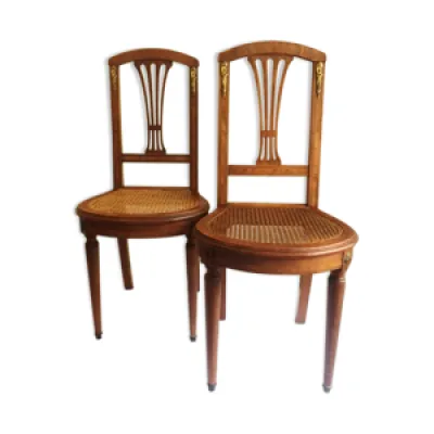 Paire de chaises des - 1930