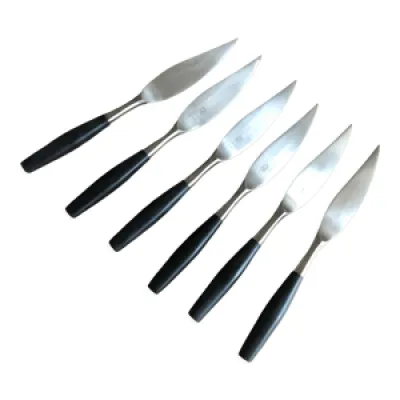 Set de 6 couteaux à - dansk design