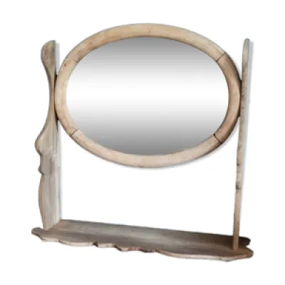 Miroir coiffeuse cadre - bois