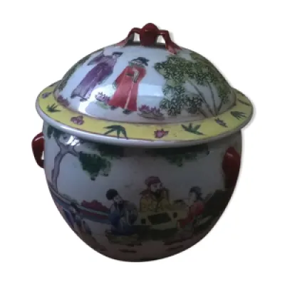 Bonbonnière en céramique - chinoise