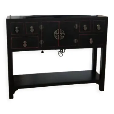 console table chinoise - bois