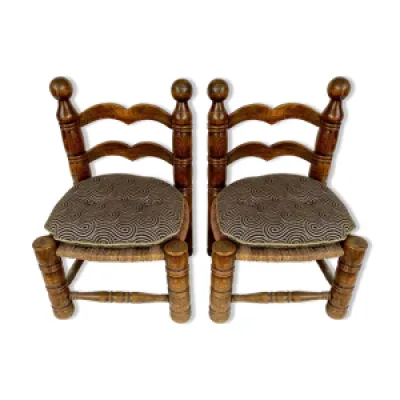 paire de chaises bretonnes - 30