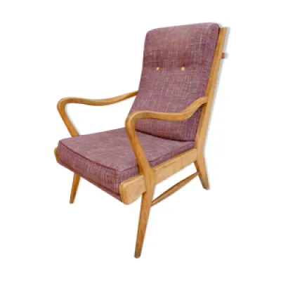 fauteuil en bois clair