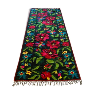Ancien tapis kilim moldavie - authentique