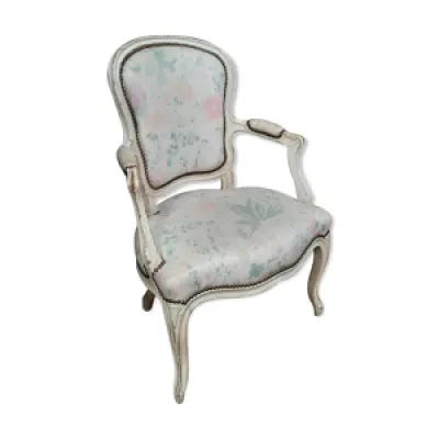 fauteuil Louis XV en - blanc