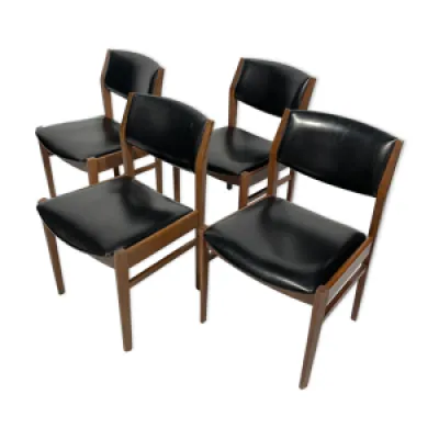 4 chaises scandinave