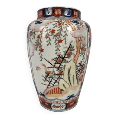 Japon, imari, vase en - porcelaine