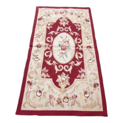Vintage French carpet - 145cm