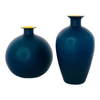 Vases en verre Murano - carlo italie