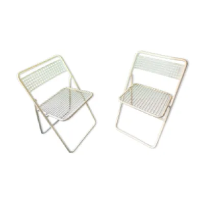 Série de 2 chaises pliables - italien