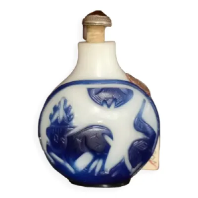 Tabatière chinoise ancienne - verre