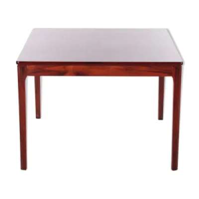Table basse carrée danoise - rosewood