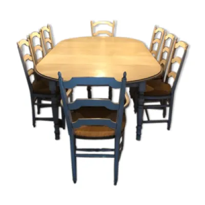 Table et assises provençale - massif