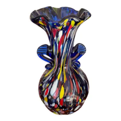 Vase Murano multicolore - circa