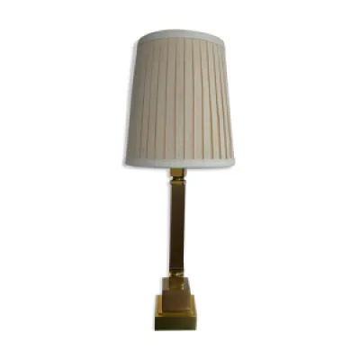 lampe vintage en laiton